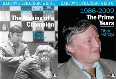 Karpov's Strategic Wins 1 + 2 (Hardcover)