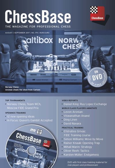 ChessBase Magazine 179 (+DVD)