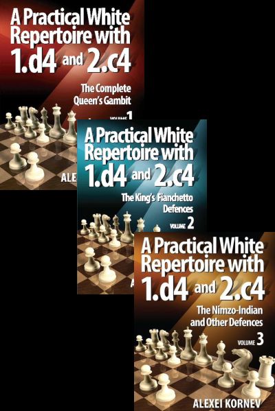 A Practical White Repertoire with 1.d4 and 2.c4, vol. 1+2+3
