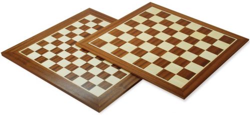Wooden Chess board No: 5, + Checkers Board, Mahon, 48 cm