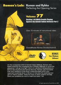 Roman\'s Lab, #77, Beating 1. d4, Part 2, DVD video