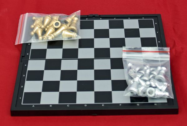 Travel Chess Set, Magnetic, Plastic, 20 cm x 20 cm