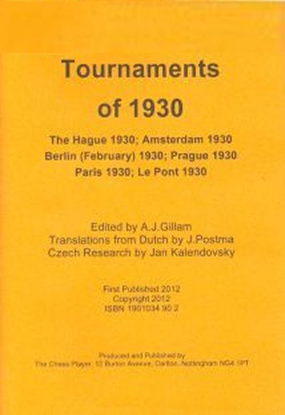 Tournaments of 1930