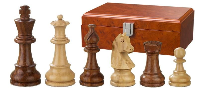 Wooden Chess Pieces No: 4, KH 83 mm, Sigismund