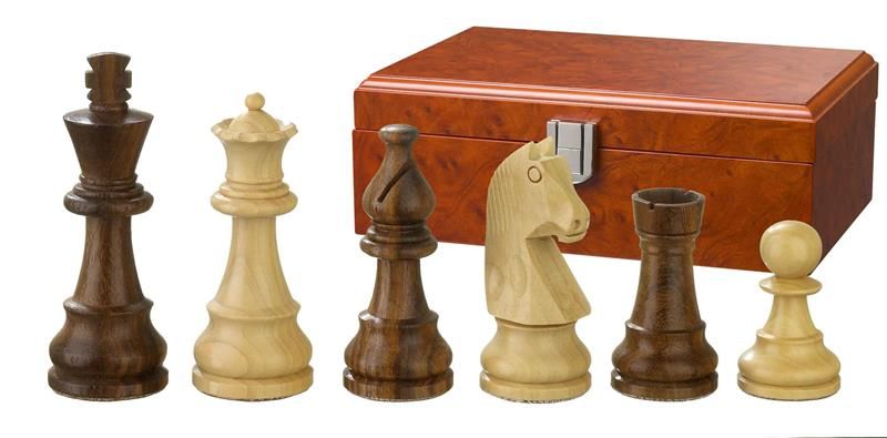 Wooden Chess Pieces No: 4, KH 83 mm, Titus