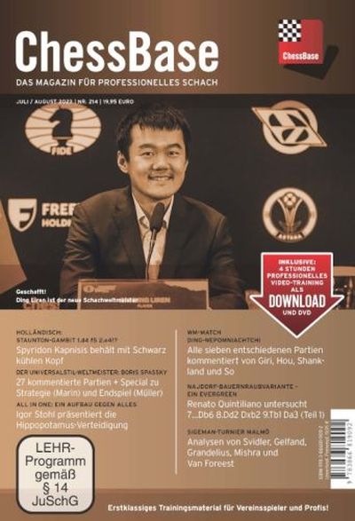 Chessbase Magazine 214 (+DVD)