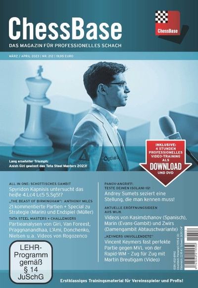 Chessbase Magazine 212 (+DVD)