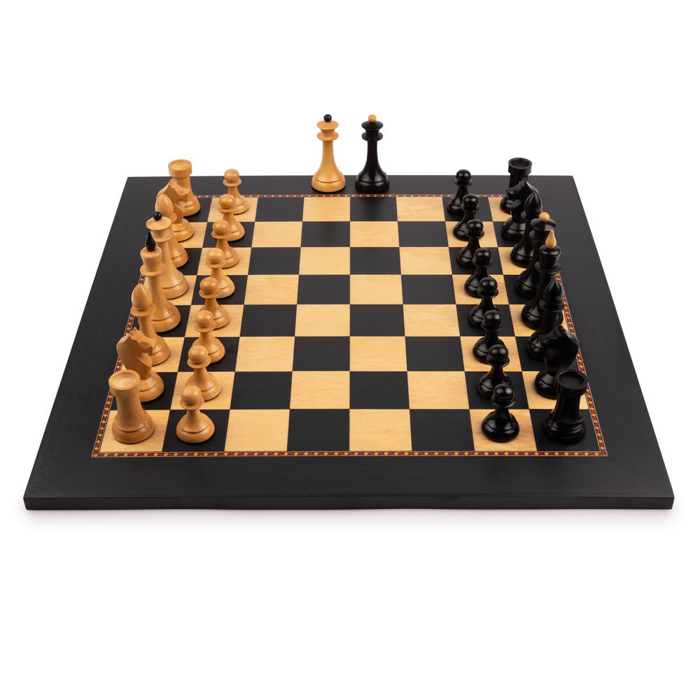 Houten Schaakset No: 5, The Queen’s Gambit Official Set