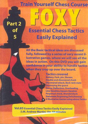 Foxy Openings, #85, Essential Chess Tactics