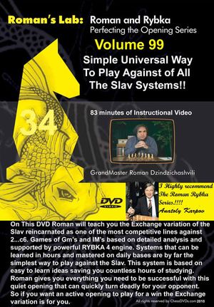 Roman\'s Lab, #99, Simple Universal Way To Play Against All the Slav Systems