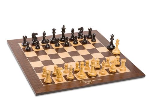 Houten Schaakset No: 6, KH 95 mm, Judit Polgar Chess Set