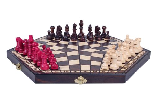 Chess set for 3 players - Medium