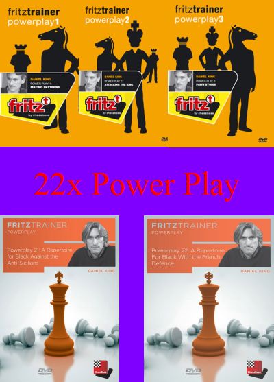 Power Play 1-22 (22x DVD)