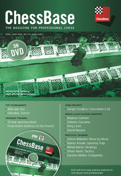 ChessBase Magazine 171 (+DVD)