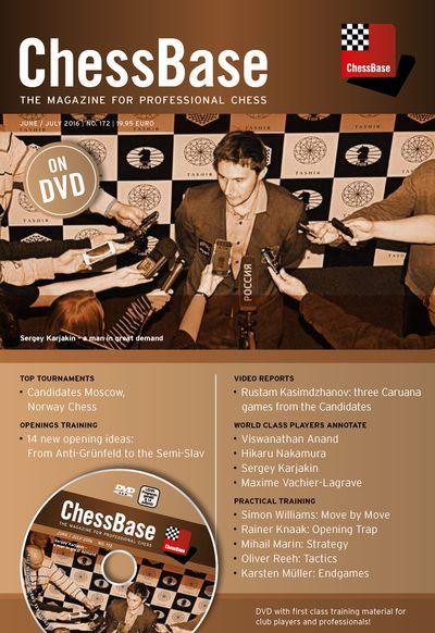 ChessBase Magazine 172 (+DVD)