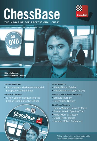 ChessBase Magazine 173 (+DVD)