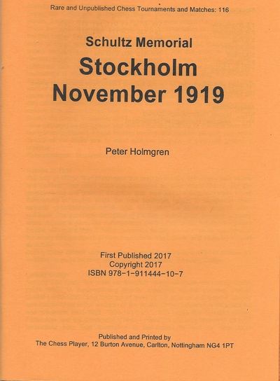 Stockholm November 1919